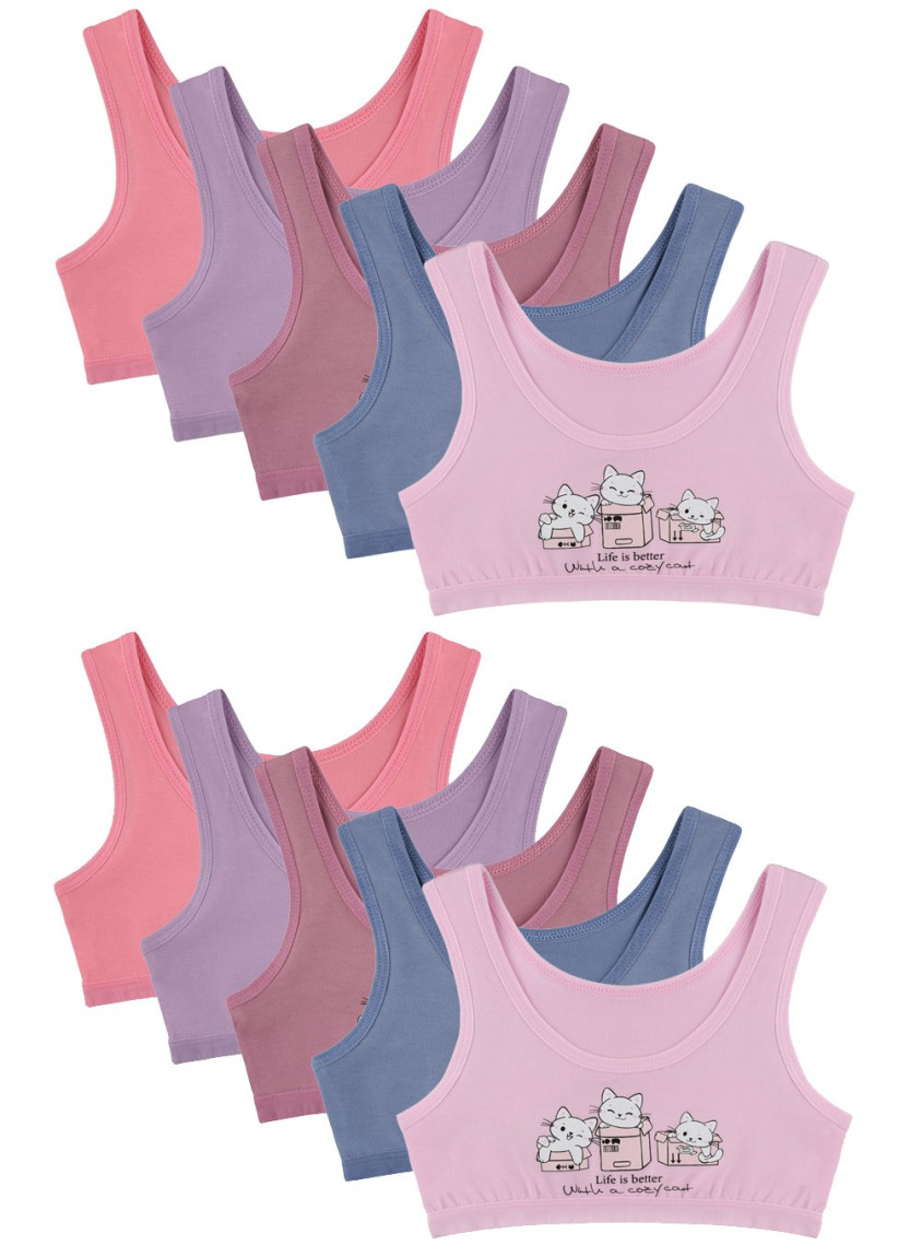 Donella 4571PB41 Assorted 10-Pack Bra — Turkish textile wholesale