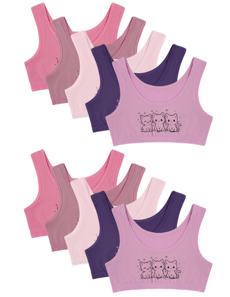 Donella 4571PB43 Assorted 10-Pack Bra — Istanbul wholesale supplier