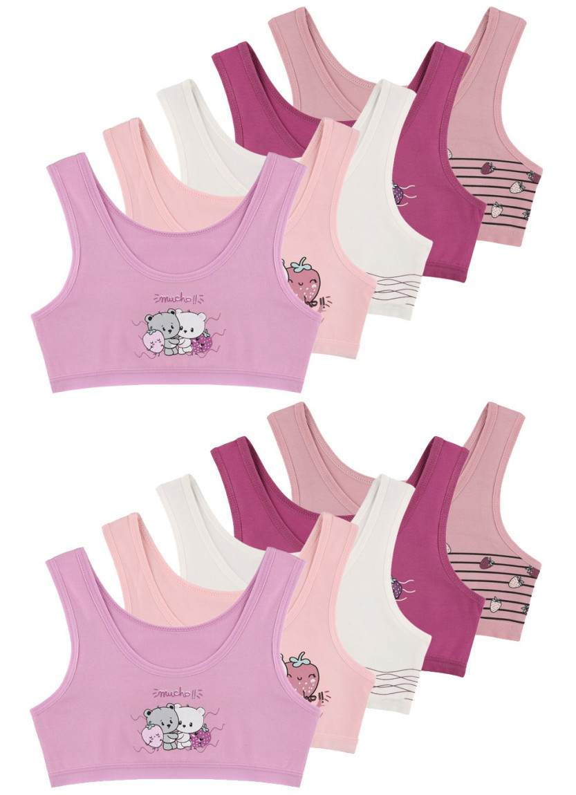 Donella 4571PB48 Assorted 10-Pack Bra — Turkish factory wholesale