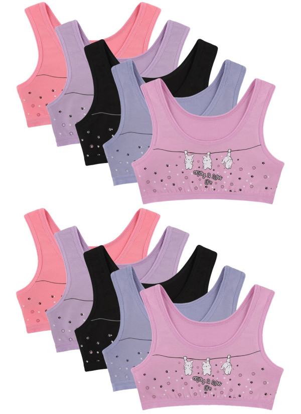 Donella 4571PB60 Assorted 10-Pack Bra — wholesale from Turkey