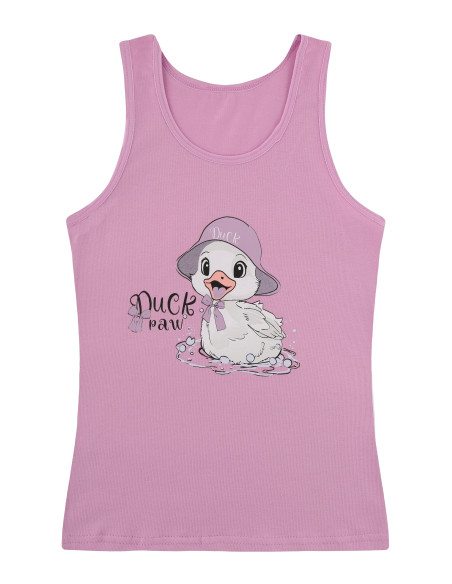 Donella 4971PB63 Assorted 10-Pack Girls' Tank Top — Turkish factory wholesale