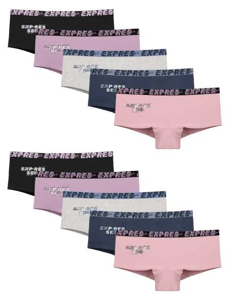 Donella 5771PB56 Assorted 10-Pack Girls' Briefs — wholesale from Turkey
