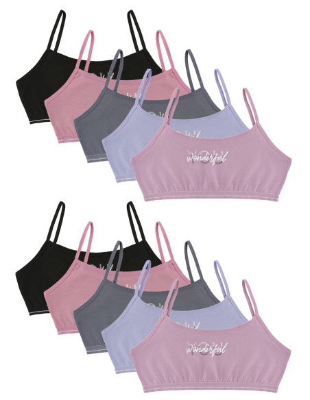 Donella 5971PB40 Assorted 10-Pack Bra — wholesale for boutiques