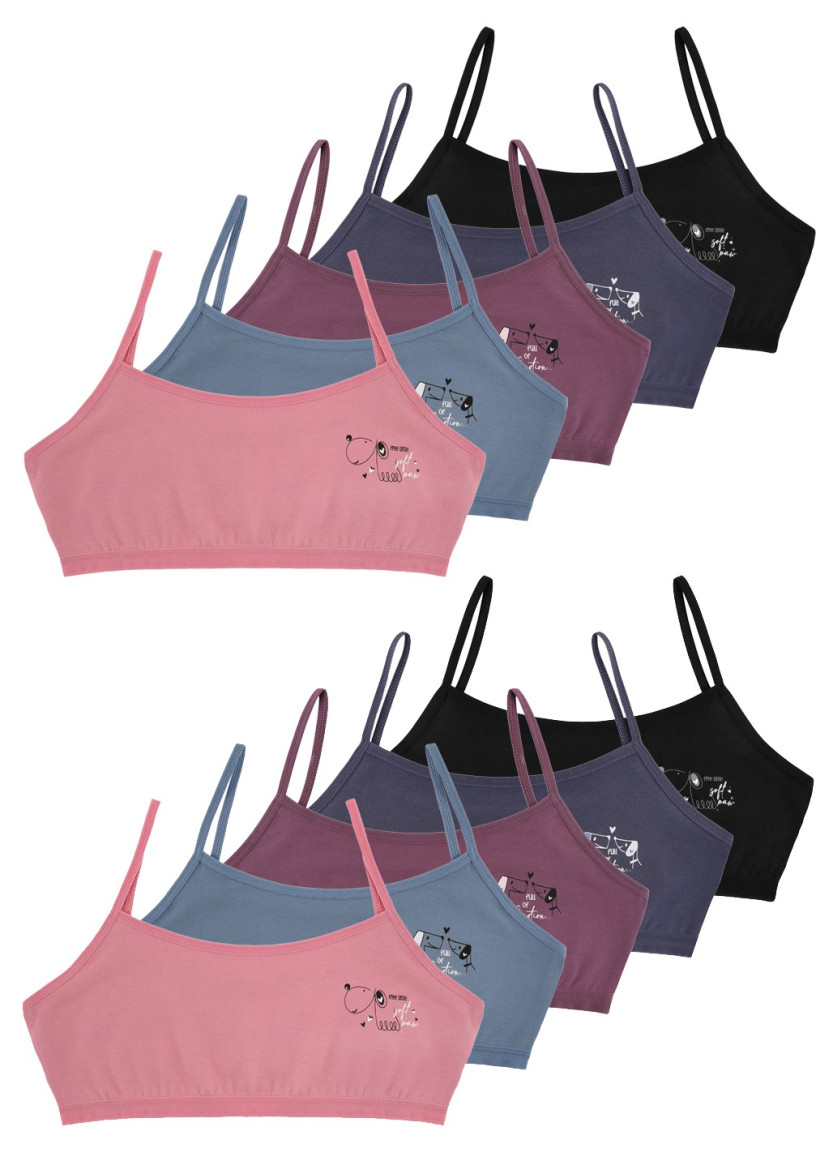 Donella 5971PB45 Assorted 10-Pack Bra — Istanbul wholesale supplier