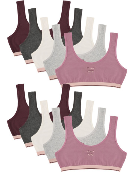 Donella 6071PB30 Assorted 10-Pack Bra — Turkey wholesale collection