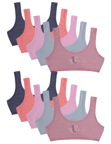 Donella 6071PB42 Assorted 10-Pack Bra — wholesale for boutiques