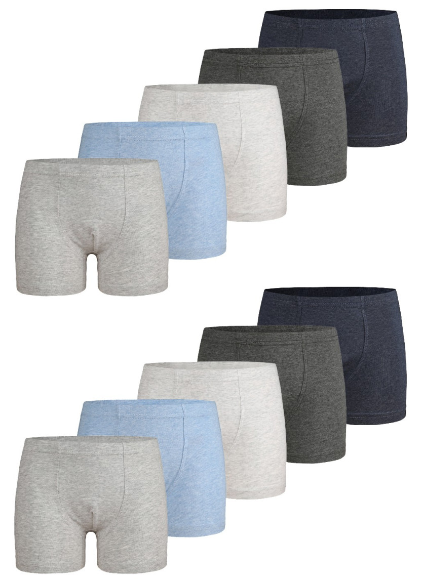 Donella 7524 Assorted 10-Pack Boys' Boxer Briefs — Turkish textile wholesale