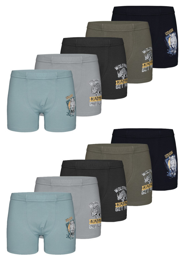 Donella 7571PB20 Оптом Турция Фабрика Трусы Боксеры для Мальчиков Boxer (Ассорти) 10 шт/уп Donella 7571PB20 Купить Оптом с Ту...
