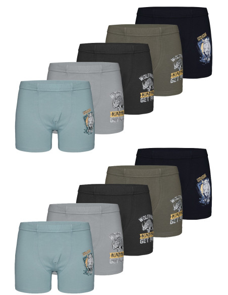 Donella 7571PB20 Оптом Турция Фабрика Трусы Боксеры для Мальчиков Boxer (Ассорти) 10 шт/уп Donella 7571PB20 Купить Оптом с Ту...