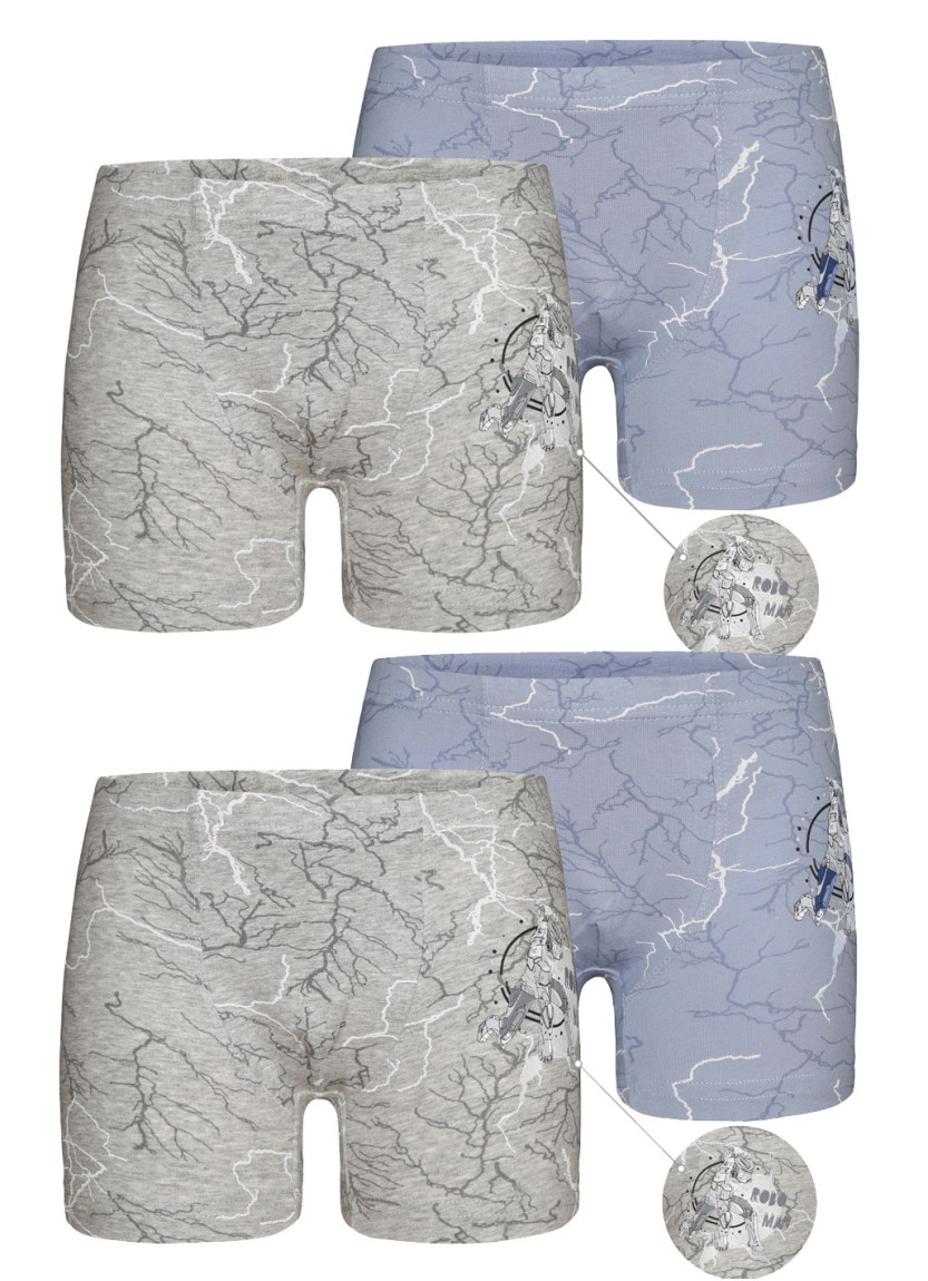 Donella 7581B2 Assorted 10-Pack Boys' Boxer Briefs — Turkish textile wholesale