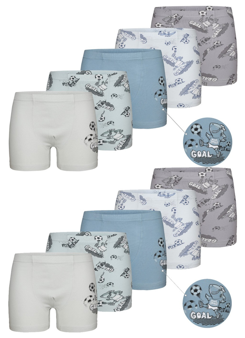 Трусы Боксеры для Мальчиков Boxer (Ассорти) 10 шт/уп Donella 7581B7 — прямые поставки из Турции
