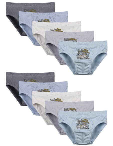 Donella 7681B6 Assorted 10-Pack Women's Briefs — Turkish textile wholesale