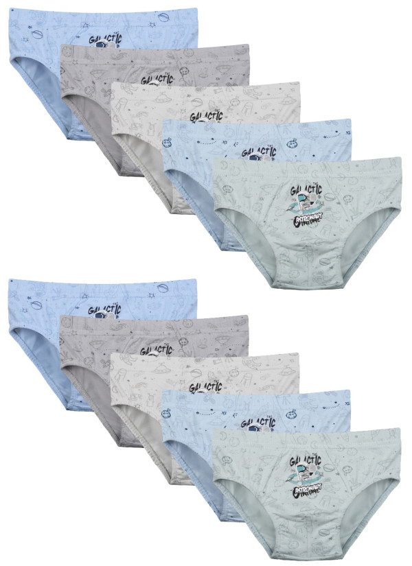 Donella 7681B8 Assorted 10-Pack Women's Briefs — factory-direct from Turkey