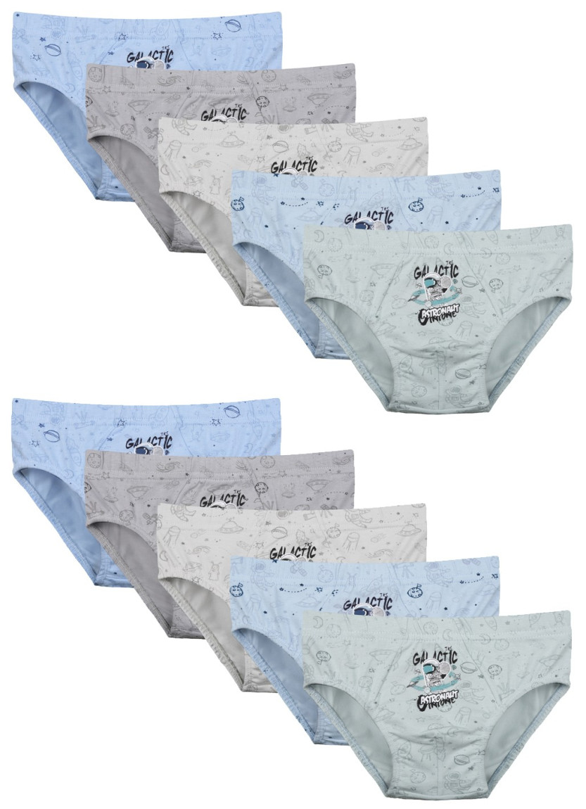 Donella 7681B8 Assorted 10-Pack Women's Briefs — factory-direct from Turkey