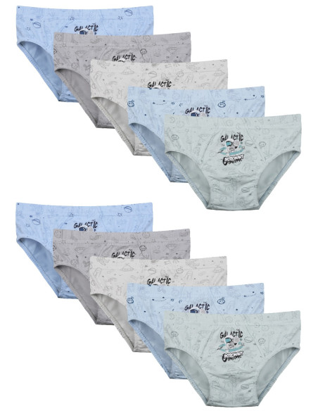 Donella 7681B8 Assorted 10-Pack Women's Briefs — factory-direct from Turkey