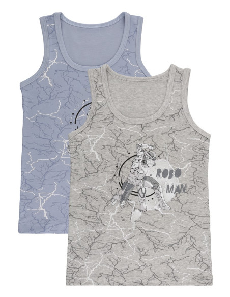 Donella 7781B2 Assorted 10-Pack Boys' Tank Top — Istanbul wholesale supplier