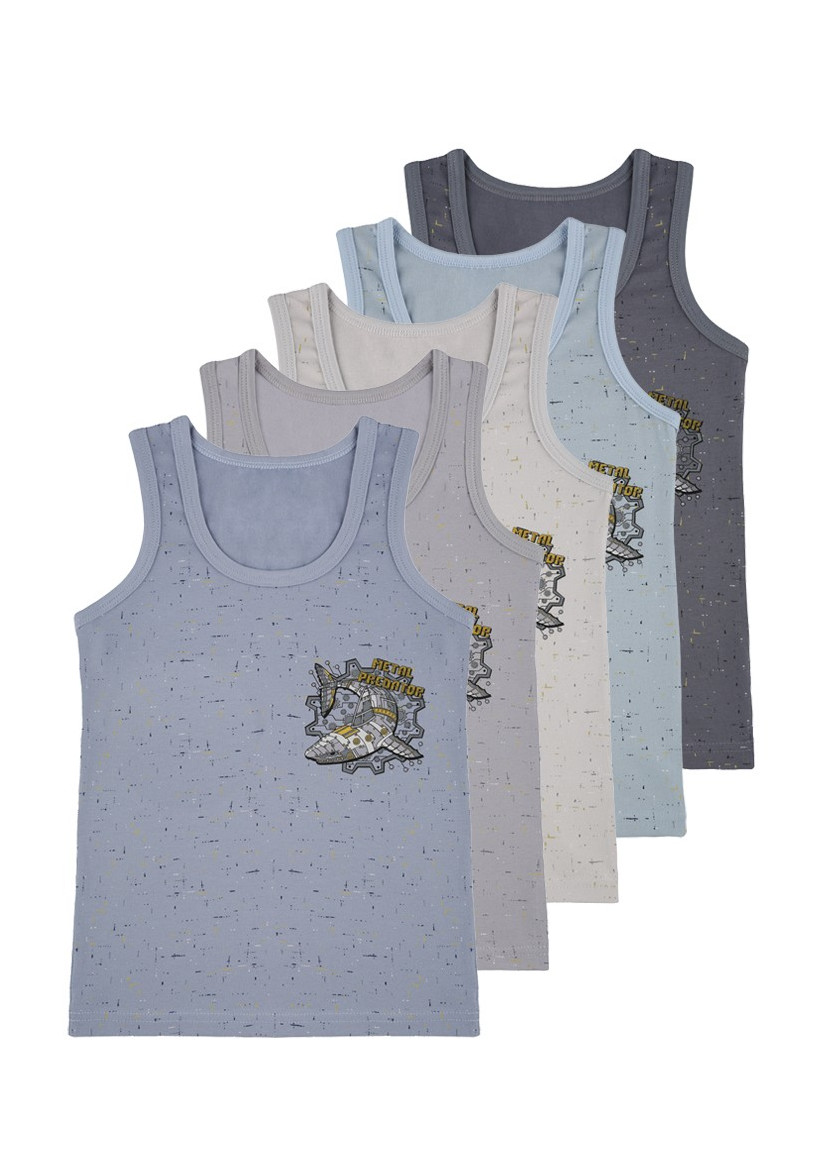 Donella 7781B6 Assorted 10-Pack Boys' Tank Top — Turkey wholesale collection