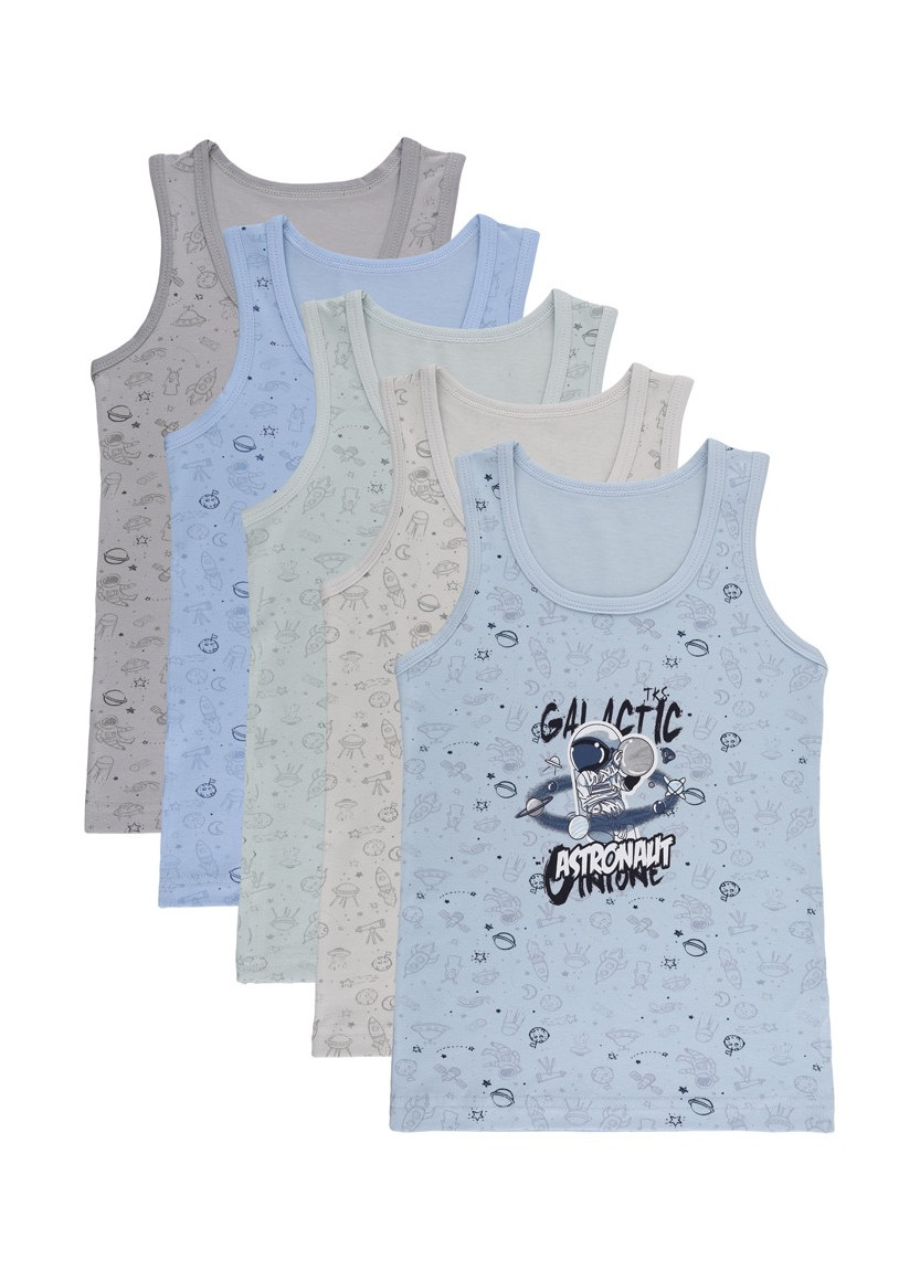 Donella 7781B8 Assorted 10-Pack Boys' Tank Top — wholesale for boutiques