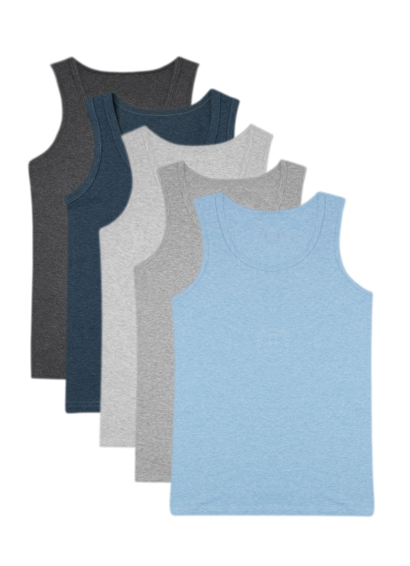 Donella 8724 Assorted 10-Pack Boys' Tank Top — Turkish factory wholesale