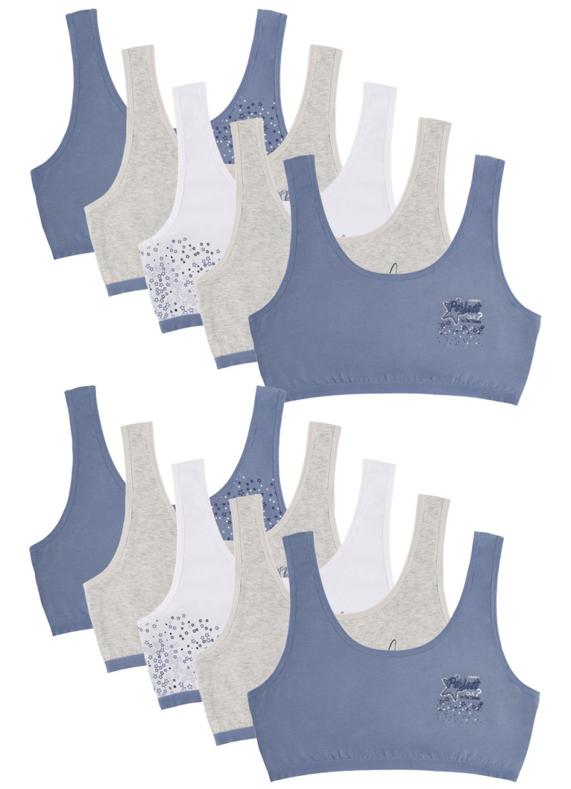 Donella 8971PB51 Assorted 10-Pack Bra — factory-direct from Turkey