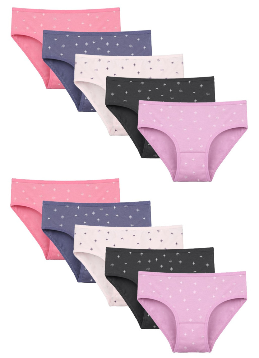 Donella 418118 Assorted 10-Pack Girls' Briefs — wholesale from Turkey