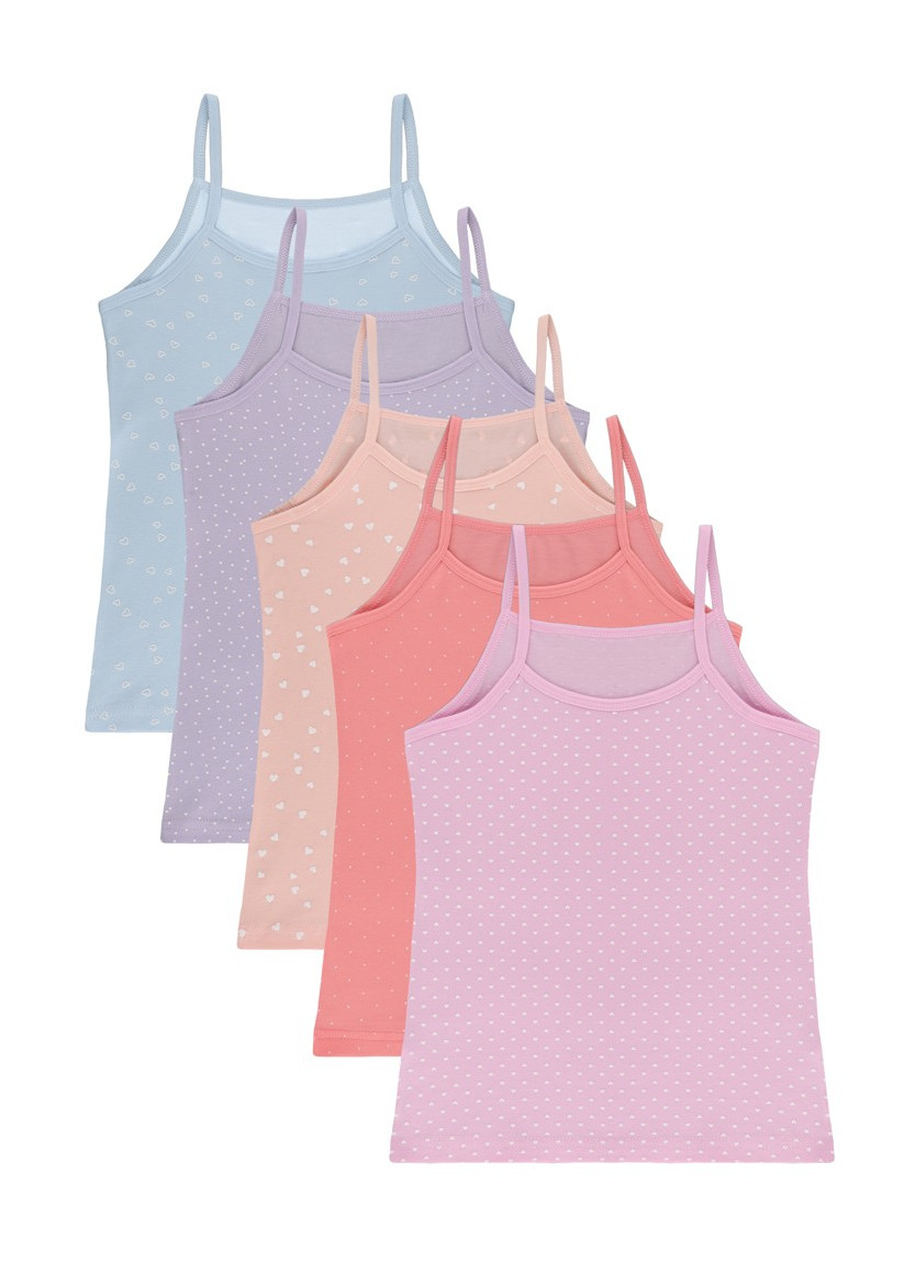 Donella 438104 Assorted 10-Pack Girls' Tank Top — Turkish factory wholesale