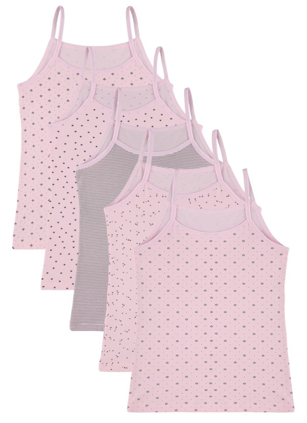 Donella 438116 Assorted 10-Pack Girls' Tank Top — wholesale from Turkey