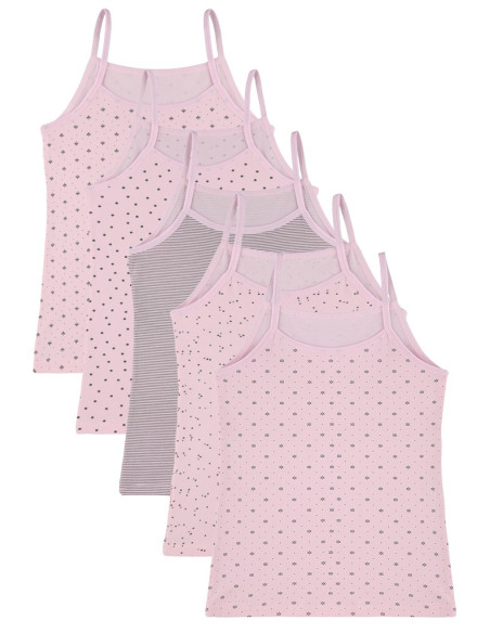 Donella 438116 Assorted 10-Pack Girls' Tank Top — wholesale from Turkey