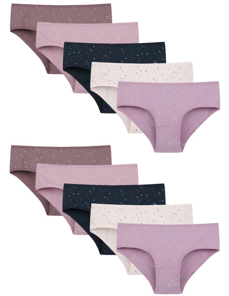 Donella 508122 Assorted 10-Pack Girls' Briefs — direct Turkish factory supply