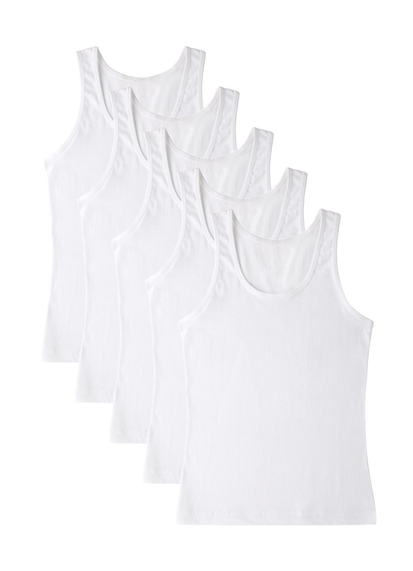 Donella 6642D1 10-Pack Boys' Tank Top — factory-direct from Turkey