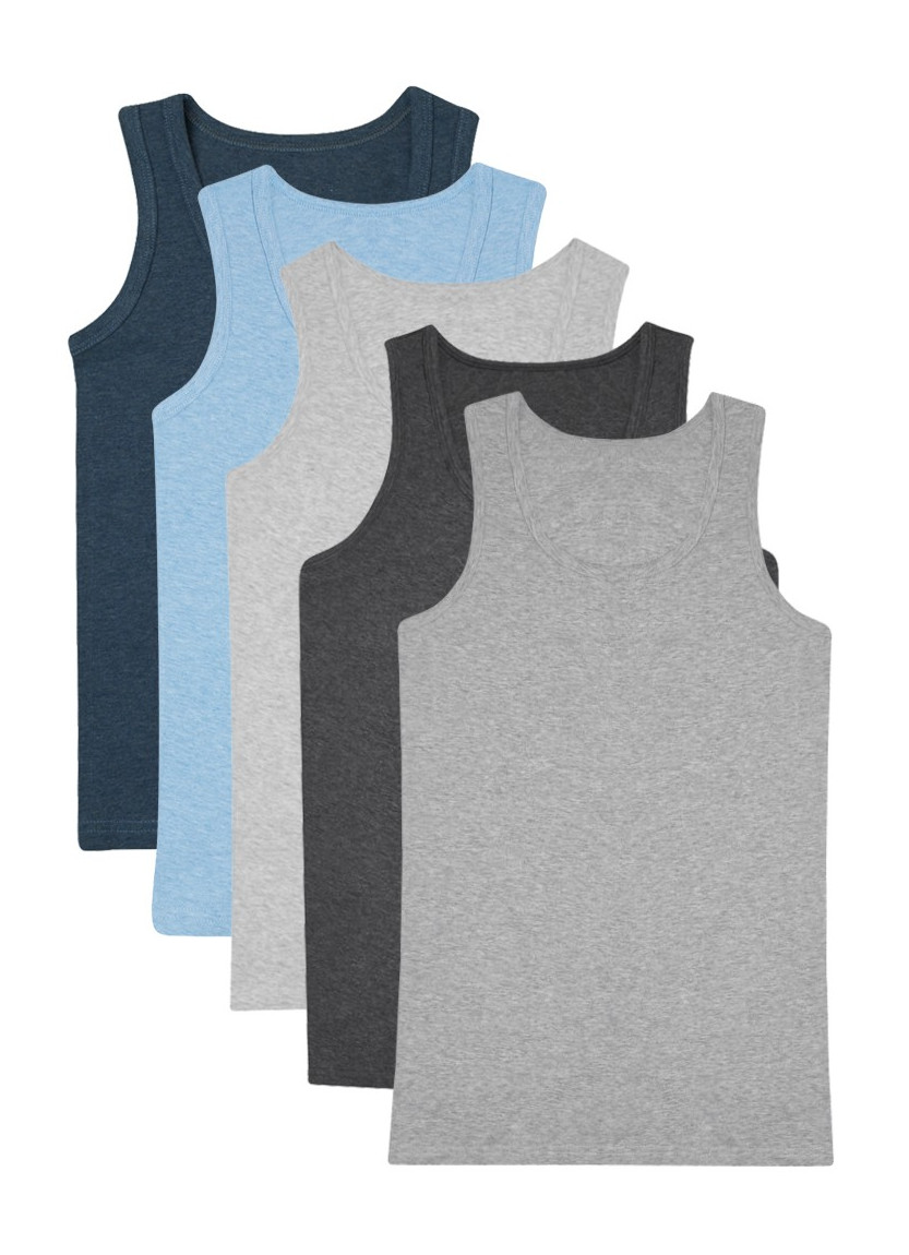 Donella 7724 Assorted 10-Pack Boys' Tank Top — direct Turkish factory supply