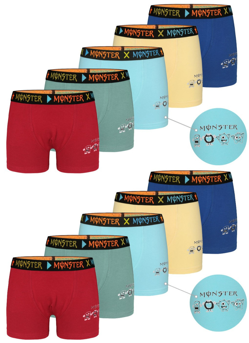 Donella 8071PB22 Assorted 10-Pack Boys' Boxer Briefs — Istanbul wholesale supplier