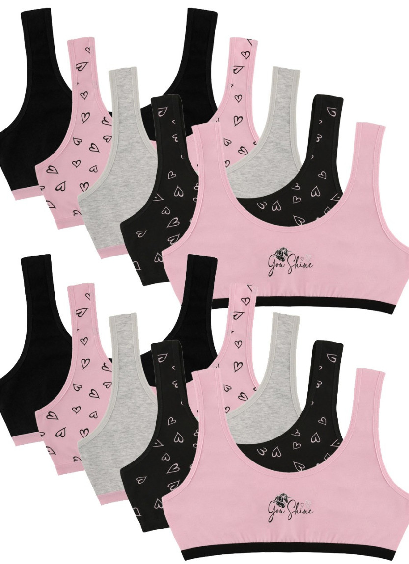 Donella 6081B17 Assorted 10-Pack Bra — wholesale from Turkey
