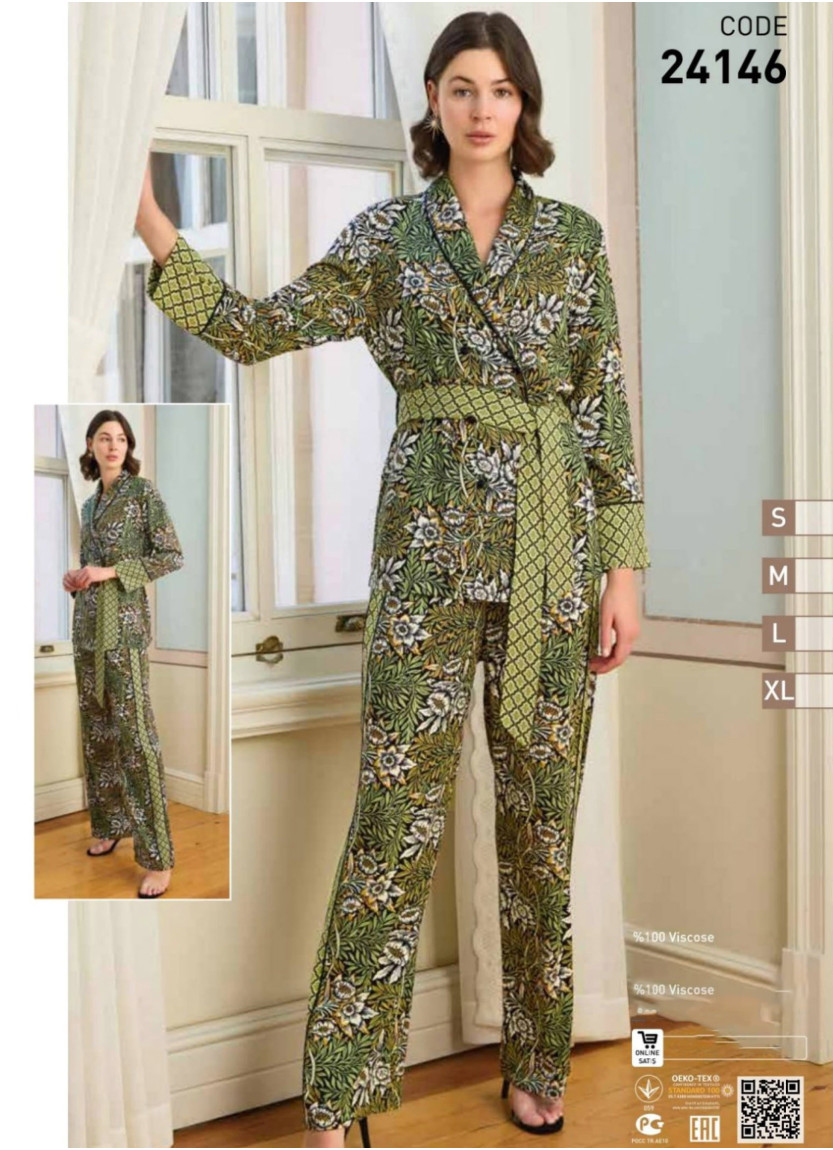 Monamise 24146 Pants Homewear Set (S+M+L+XL) — wholesale for boutiques