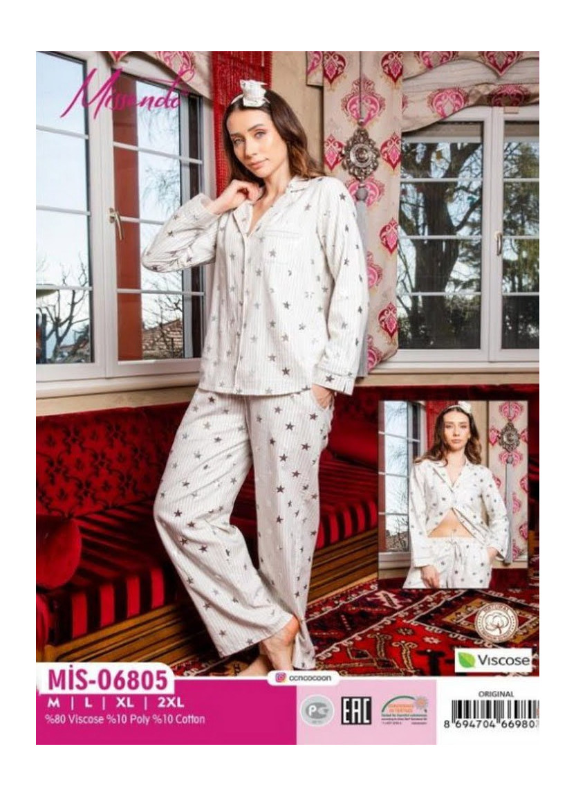 MİS-O6805_ORI Pants Homewear Set (M+L+XL+2XL) — wholesale from Turkey
