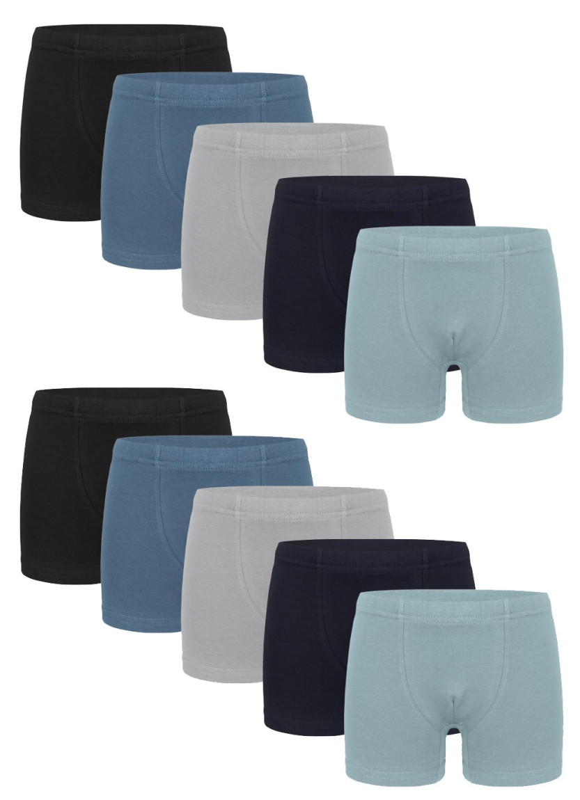 Donella 7571PD2 Assorted 10-Pack Boys' Boxer Briefs — wholesale from Turkey