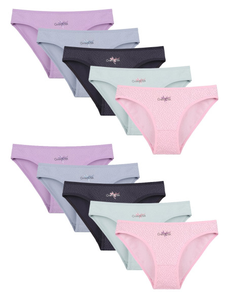Donella 2181B29 Assorted 10-Pack Women's Briefs — Istanbul wholesale supplier