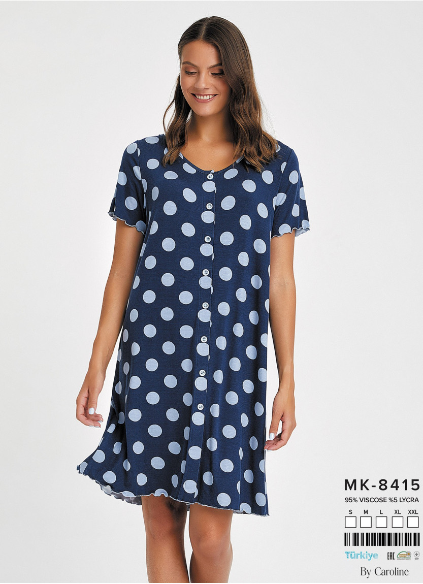 Caroline MK-8415 Women's Robe (S+M+L+XL+XXL) — Istanbul wholesale supplier