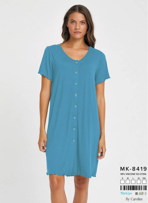 Caroline MK-8419 Women's Robe (S+M+L+XL+XXL) — Istanbul wholesale supplier