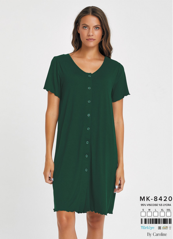 Caroline MK-8420 Women's Robe (S+M+L+XL+XXL) — wholesale for boutiques