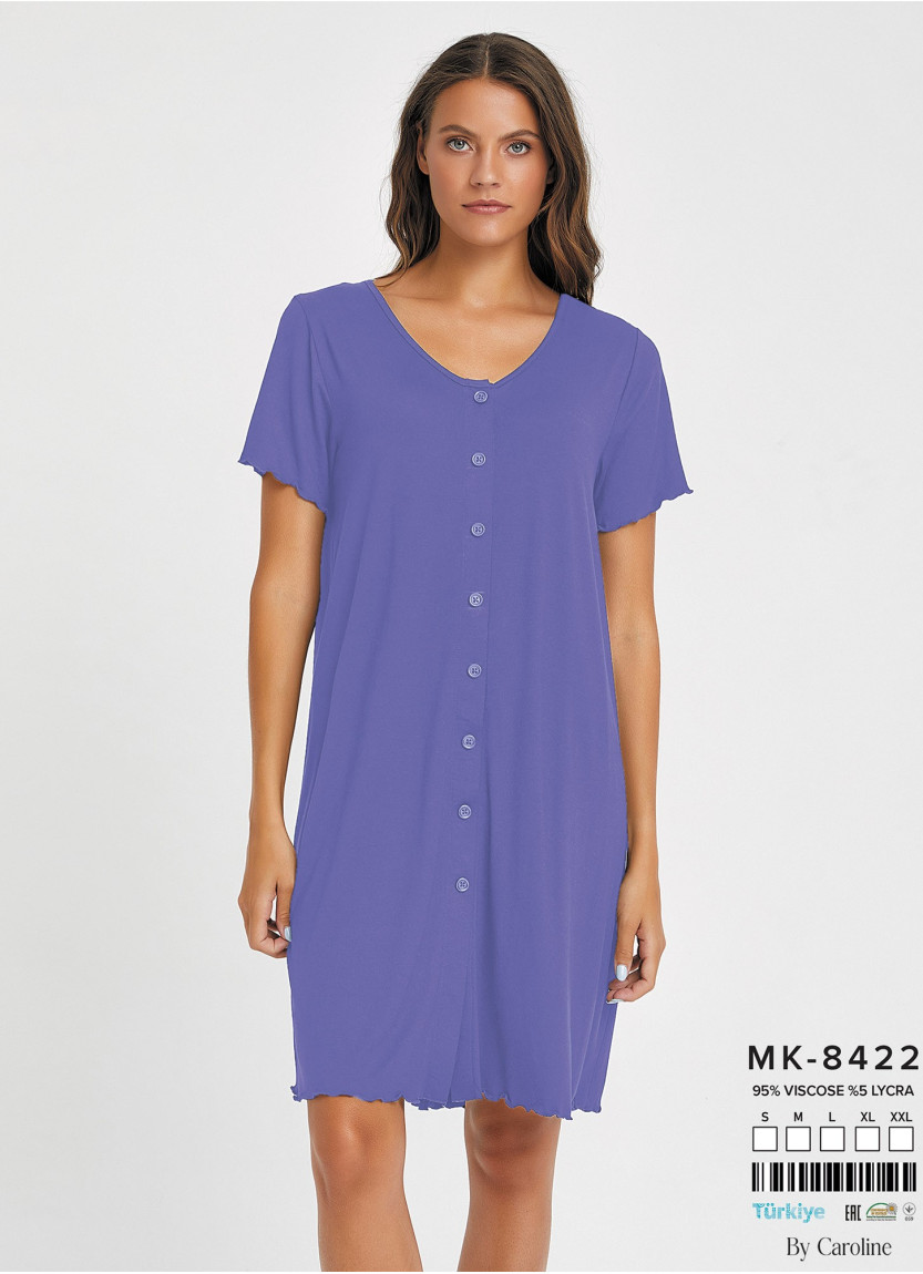 Caroline MK-8422 Women's Robe (S+M+L+XL+XXL) — Turkish factory wholesale