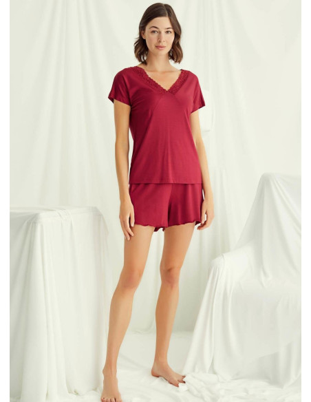 Женский Комплект с Шортами (S+XL+2XL+3XL) MONAMISE Monamise 18516 — оптом для магазинов и бутиков