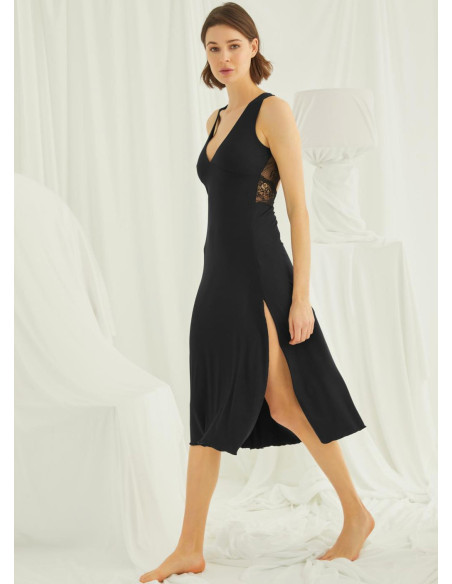 Ночная Сорочка (S+M+L+XL+2XL) MONAMISE Monamise 20004 — турецкий текстиль оптом