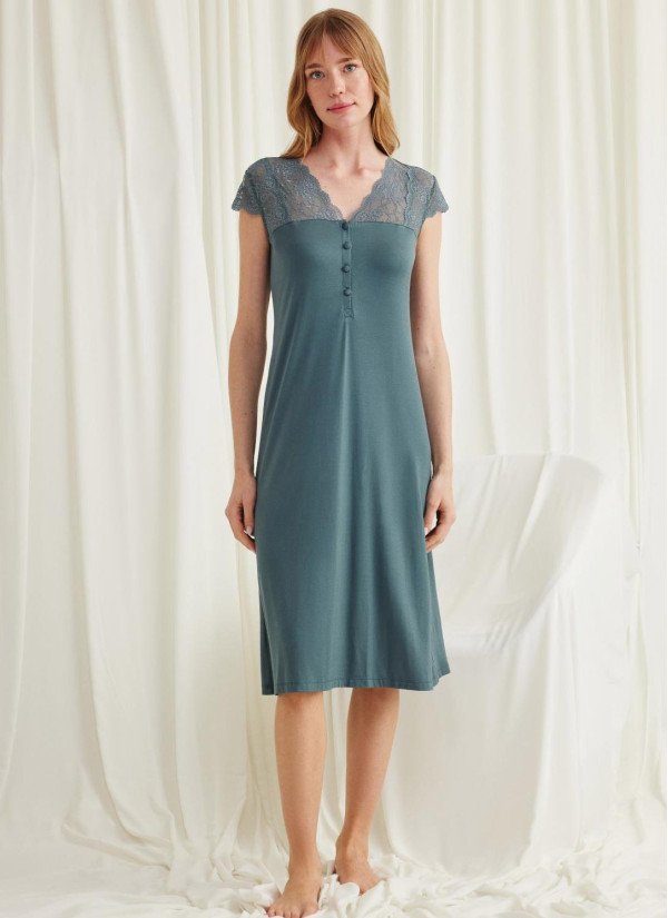 Monamise 18543 Nightdress (2XL+3XL+4XL+5XL) — Turkey wholesale collection