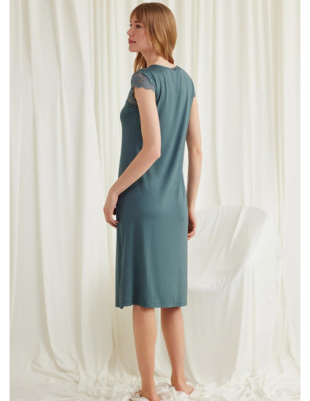 Monamise 18543 Nightdress (2XL+3XL+4XL+5XL) — Turkish factory wholesale