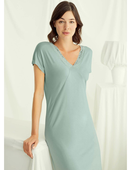 Ночная Сорочка (S+M+L+XL+2XL+3XL) MONAMISE Monamise 18517 — купить оптом со Стамбула