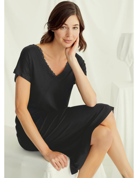 Monamise 18497 Nightdress (S+M+L+XL+2XL+3XL) — Turkish textile wholesale
