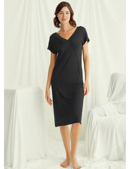 Monamise 18497 Nightdress (S+M+L+XL+2XL+3XL) — direct Turkish factory supply