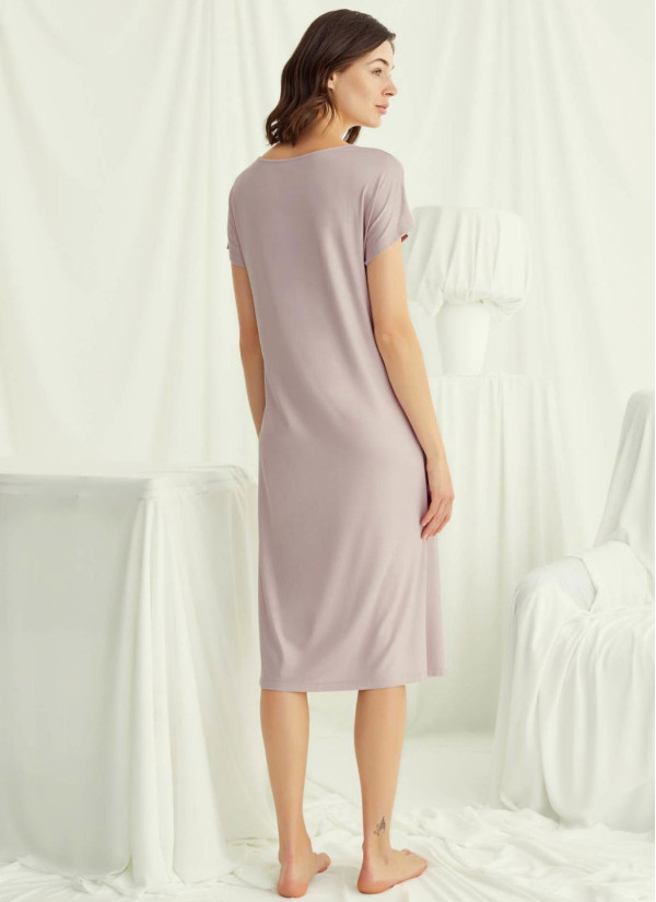 Monamise 18504 Nightdress (S+M+L+XL+2XL+3XL) — Turkish factory wholesale 2