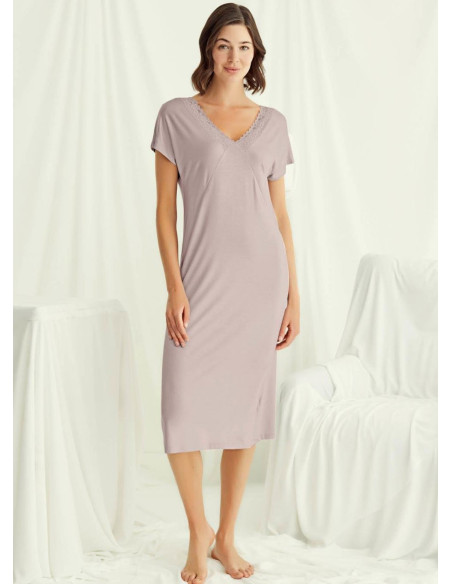 Monamise 18504 Nightdress (S+M+L+XL+2XL+3XL) — Turkey wholesale collection